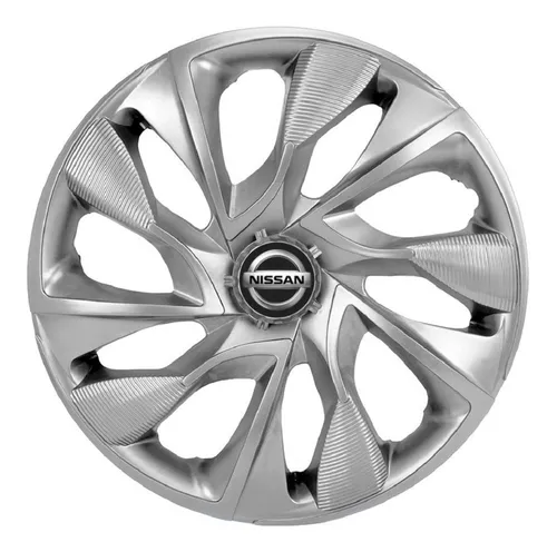 comprar Jogo 4 Calotas Esportiva Ds4 Prata Aro 15 Nissan March Versa