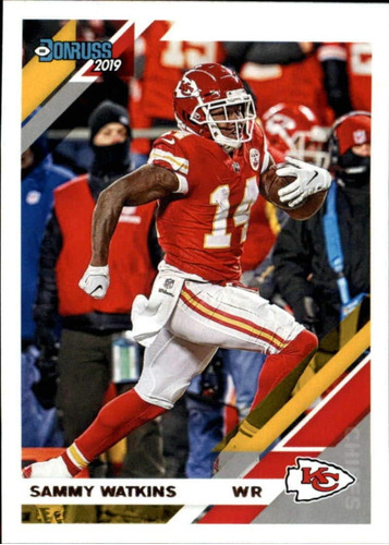 Donruss Football 4 Sammy Watkins Kansas City Chiefs Tar 2019