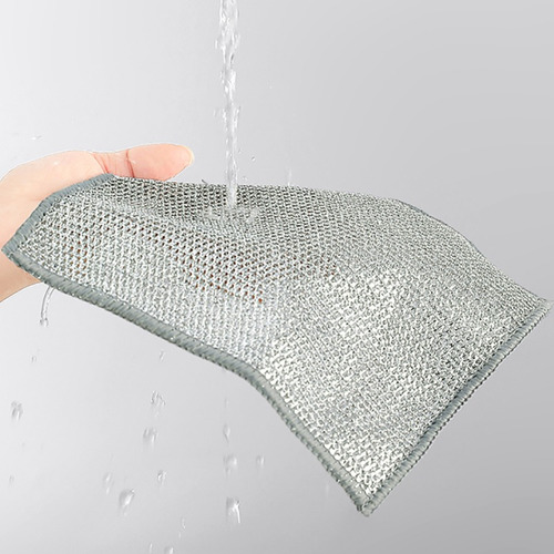 Paño De Cocina Magic Silver Para Limpieza De Ollas, 12, 6 O