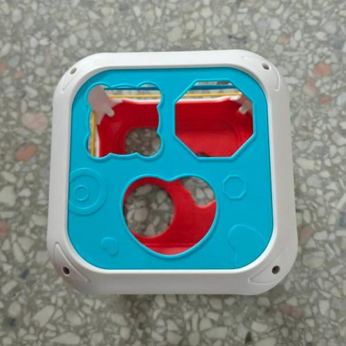 Bin De Cubo De Atividade, Blocos De Forma Sensorial,