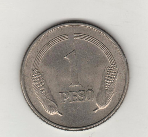 Colombia Moneda De 1 Peso Año 1975 - Km 258.1 - Xf