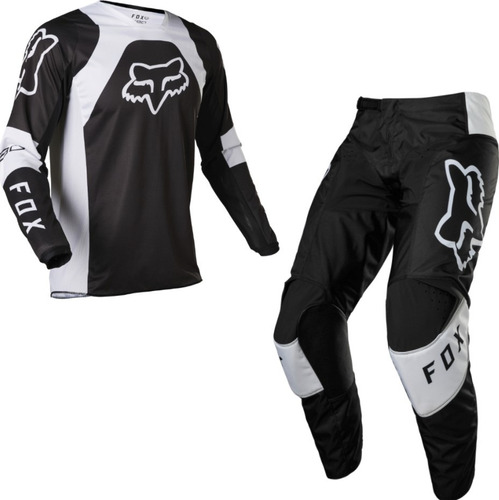 Conjunto Equipo Adulto 180 Lux Negro Motocross Atv Fox