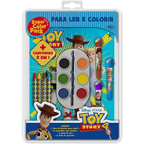 Libro Disney - Super Color Pack - Toy Story 4