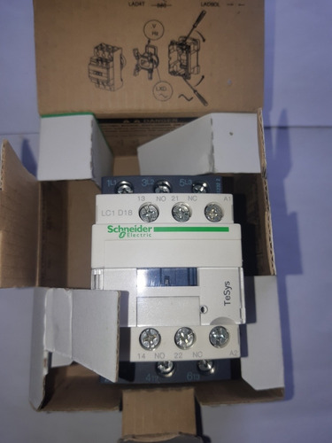 Schneider Lc1d18f7 Contactor Bobina 110v 7.5kw/400v (Usado)