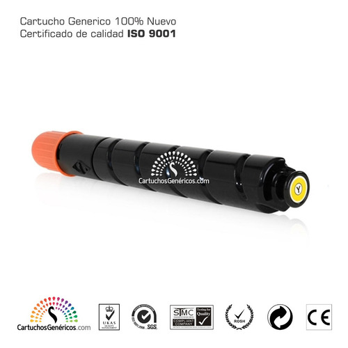 Toner Compatible Con Can Im@gerun C5051i, C5255 Amarillo