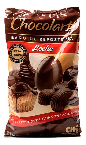 Chocolate Chocolart Baño De Reposteria X 1 Kilo