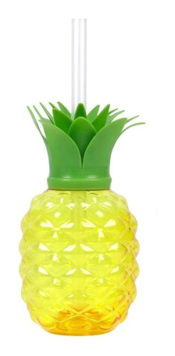  Vaso De Plástico Con Forma De Piña Para Beber, Vaso