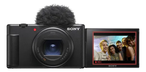 Cámara Digital Compacta Sony Vlogger Zv-1 Ii Color Negro