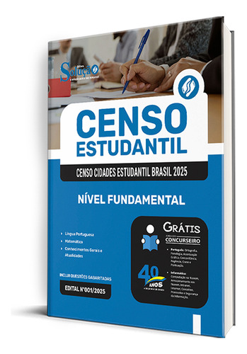 Apostila Agente Recenseador Concurso Censo Estudantil
