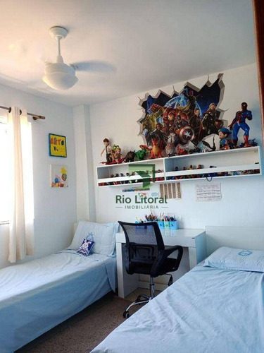 Imagem 12 de 27 de Cobertura À Venda, 115 M² Por R$ 350.000,00 - Atlântica - Rio Das Ostras/rj - Co0029
