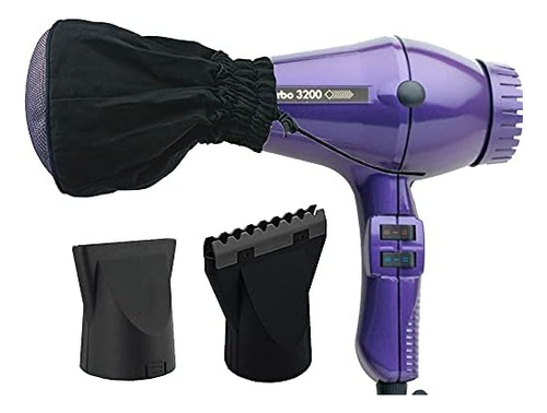 Turbo Power Twin Turbo 3200 Secador De Cabello Violeta Y Dif