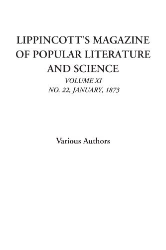 Lippincotts Revista De Literatura Popular Y Ciencia Volumen 