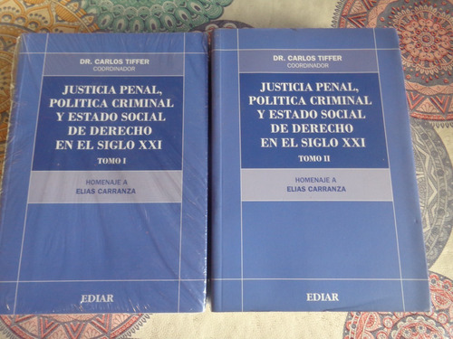 Justicia Penal Pol.criminal Y Estado Social De Derecho,s,xxl