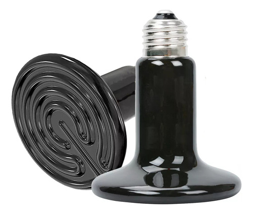 Foco Cerámica 100w Acuario Reptiles Luz Nocturna 2 Piece,