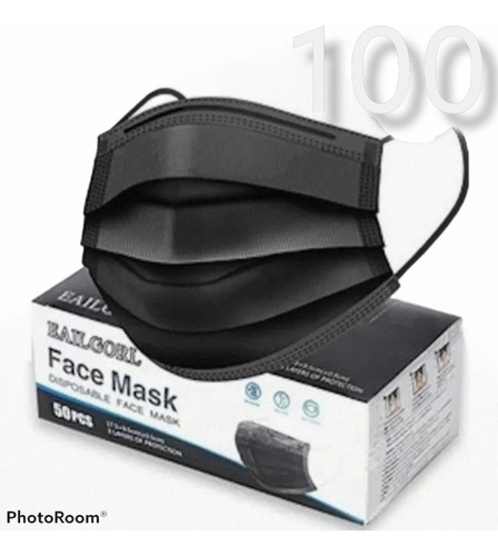Imagen 1 de 2 de Barbijos Tricap Descartables - Caja X100 - Maxima Proteccion
