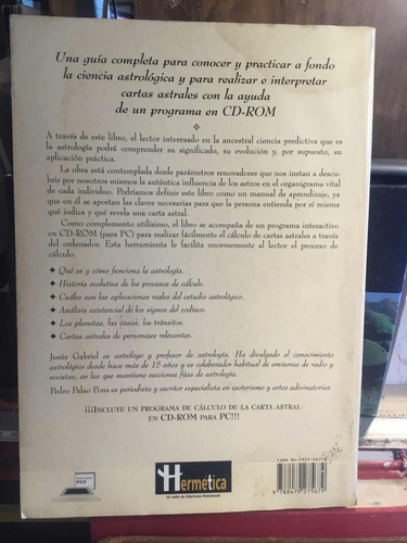 Manual De Astrologia Jesús Gabriel Pedro Palao (Usado)