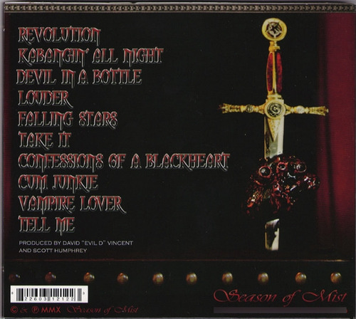 Cd Blackheart Revolution (genitorturers) Estándar