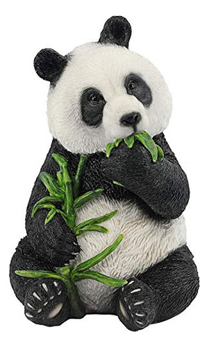 Jq10810 Bai Yun, Estatua Del Oso Panda Asiático, Acaba...