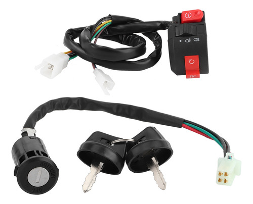 Botón De Apagado Del Manillar Con Interruptor De Encendido Y