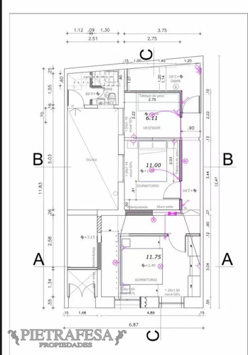 Casa A Terminar En Venta, 3 Dormitorios, 2 Baños-palermo