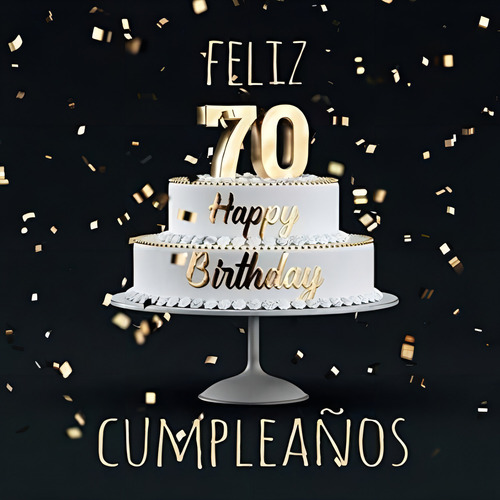 Feliz 70 Cumpleaños Libro De Visitas Con 110..., De Libros, Visufactum. Editorial Independently Published En Español