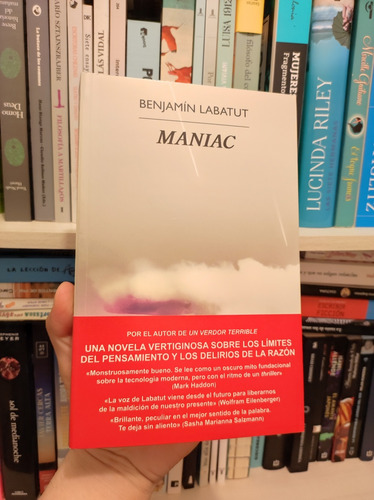 Libro Maniac - Benjamín Labatut