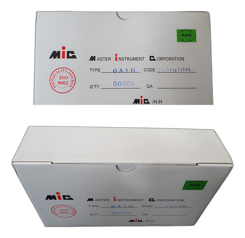 10 Pçs Diodo Retificador Mic 6a10 6a. 1000v Mic