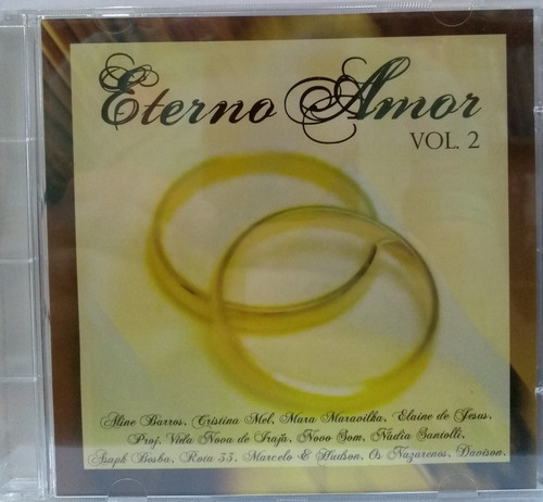 Cd Aline Barros Eterno Amor Vol02  Romântico 