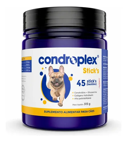 Condroplex Sticks Suplemento para Cães 45 Unidades Avert
