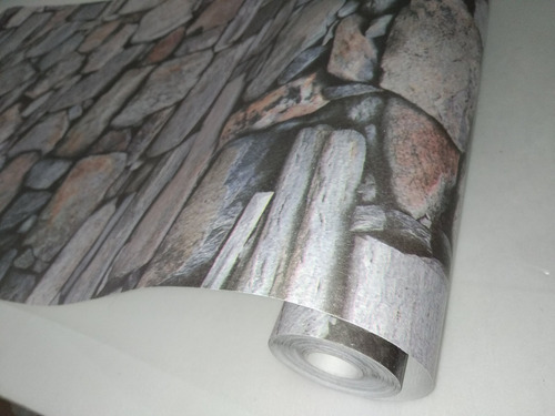Imagen 2 de 4 de Empapelado Muresco Vinilizado Laja Piedra Papel Zen 34711