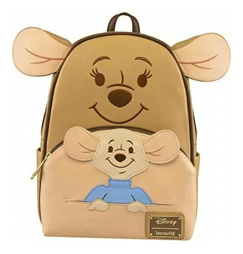 Loungefly Disney Mochila Kanga Y Roo Winnie Pooh 2022 Color Marrón