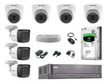 Comprar Cámaras De Seguridad Kit 7 Hikvision 5mp 03 Camaras Audio