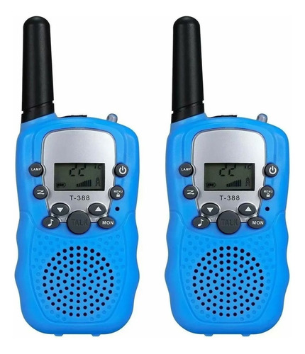 Set 2 Radio Walkie Talkie For Niños Con Alcance De 5 Km