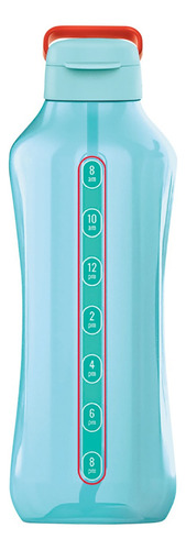 Botella De Agua 2l Aquavibe Tupperware Azul Turquesa