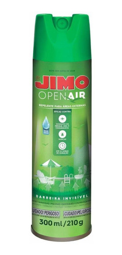 Repelente Open Air Aerosol Jimo 300ml