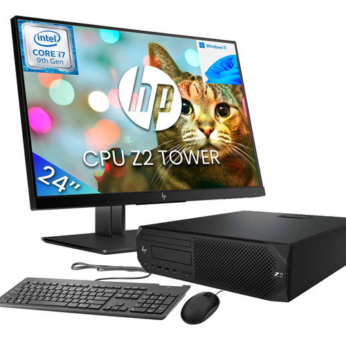 Equipo Pc Hp Z2 Sff 24 Core I7 9th 16gb Ram 512gb Ssd (Reacondicionado)