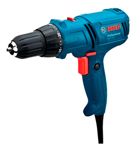 Furadeira parafusadeira elétrica de 10mm Bosch GSR 7-14 E 400W - 220V
