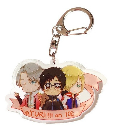 Genial Llavero Acrilico Yuri On Ice Super Kawaii