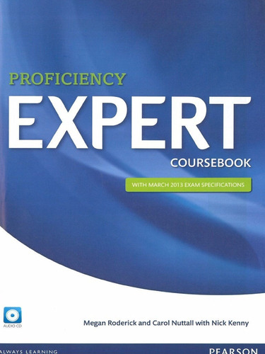 Libro: Proficiency Expert / Coursebook / Pearson