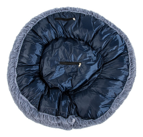 Catre Para Perro Nido Nórdico Colchon Moises Cama Eggys X L Color Gris Acero (azulado)