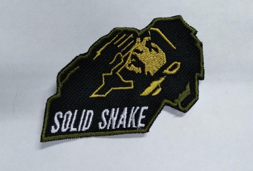 Parche Bordado Solid Snake Metal Gear Solid