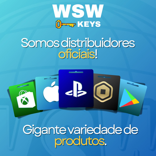 R$ 40 Reais Microsoft Xbox Brasil Gift Card Digital