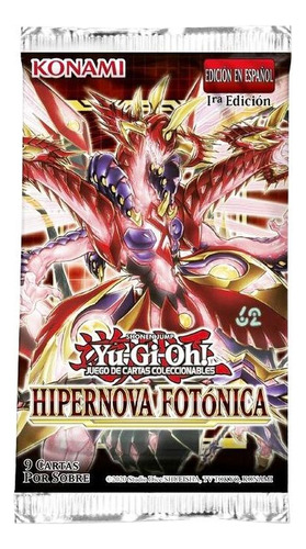 Yu-gi-oh! Photon Hypernova Sobre En Idioma Español Na