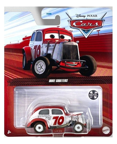 Disney- Pixar- Cars Duke Coulters Metal Original Mattel 1/55