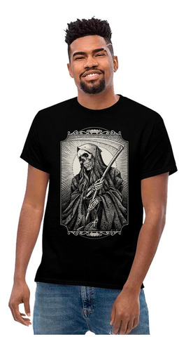 Playera Santa Muerte Diseño 40 Playeras Beloma