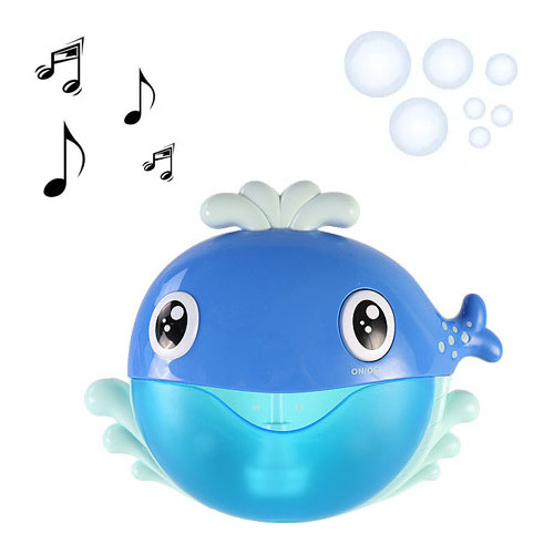 Máquina Para Hacer Burbujas De Baño Con Música Para Bebés