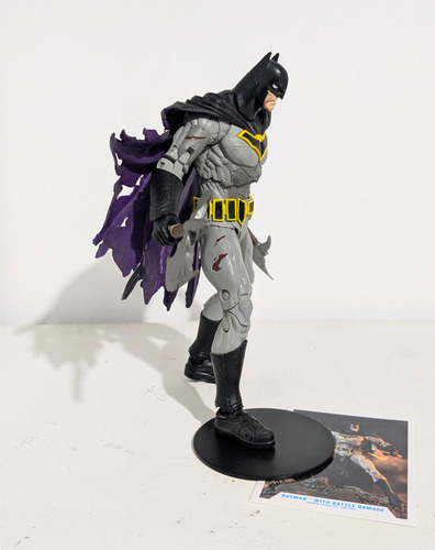 Batman Battle Damage Dc Multiverse Mcfarlane Toys Loose (Usado)