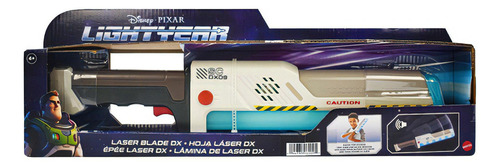 Disney Lightyear Hoja Laser Dx Luz Y Sonidos Mattel Color Blanco, Gris