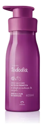 Creme Hidratante Corporal Natura Todo Día 400 ml Fragrância Ameix...