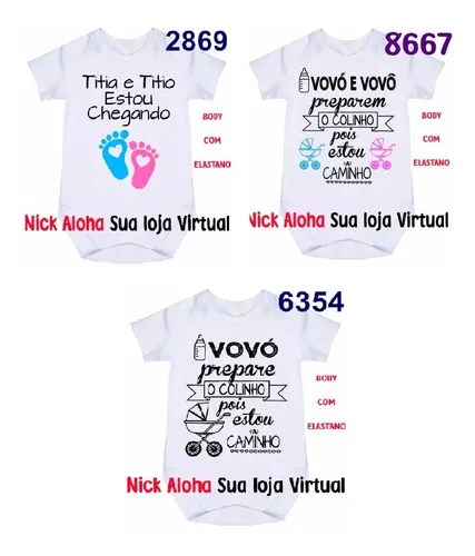 Loja online de Nick Baby